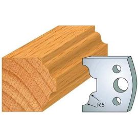Jeu de 2 Contre-Fers Profilés HT 40mm - N°25 - Résistance et Précision - Outil Indispensable pour Menuiserie - Diamwood