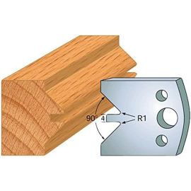 Jeu de 2 Contre-Fers Profilés HT 40mm N°71 - Précision et Robustesse - Idéal pour Usinage - LEMAN