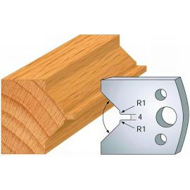 Jeu de 2 Contre-Fers Profilés HT 40mm N°72 - Précision et Performance - Outil Indispensable - LEMAN