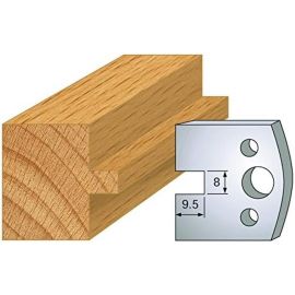 Jeu de 2 Contre-Fers Profilés HT 40mm N°95 - Précision et Performance - Outil Indispensable - LEMAN