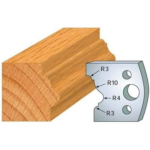 Jeu de 2 Contre-Fers Profilés HT 40mm - Précision et Robustesse - Idéal pour Usinage - LEMAN