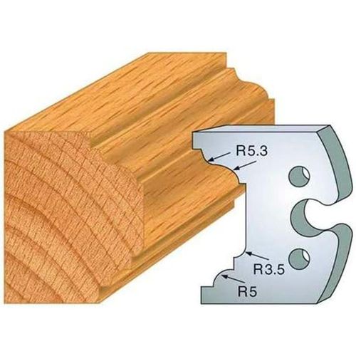 Jeu de 2 Contre-Fers Profilés HT 50mm - N°204 - Résistance et Précision - Outil Indispensable pour Menuiserie - Diamwood Jeu de 2 Contre-Fers Profilés HT 50mm - N°204 - Résistance et Précision - Outil Indispensable pour Menuiserie - Diamwood