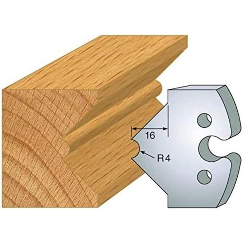 Jeu de 2 Contre-Fers Profilés HT 50mm - N°212 - Résistance et Précision - Outil Indispensable pour Menuiserie - Diamwood