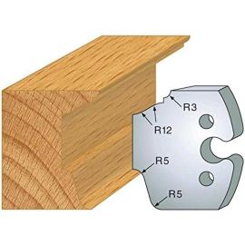 Jeu de 2 Contre-Fers Profilés HT 50mm - N°217 - Précision et Robustesse pour Usinage - LEMAN