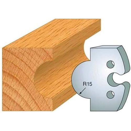 Jeu de 2 Contre-Fers Profilés HT 50mm - N°226 - Résistance et Précision - Outil Indispensable pour Menuiserie - Diamwood