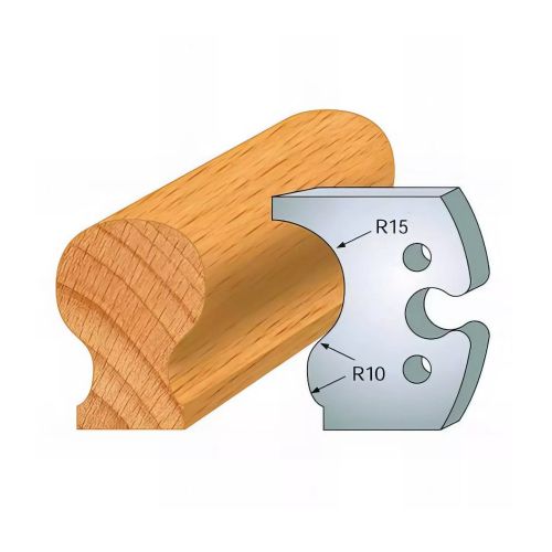 Jeu de 2 Contre-Fers Profilés HT 50mm - N°229 - Précision et Durabilité - LEMAN Jeu de 2 Contre-Fers Profilés HT 50mm - N°229 - Précision et Durabilité - LEMAN