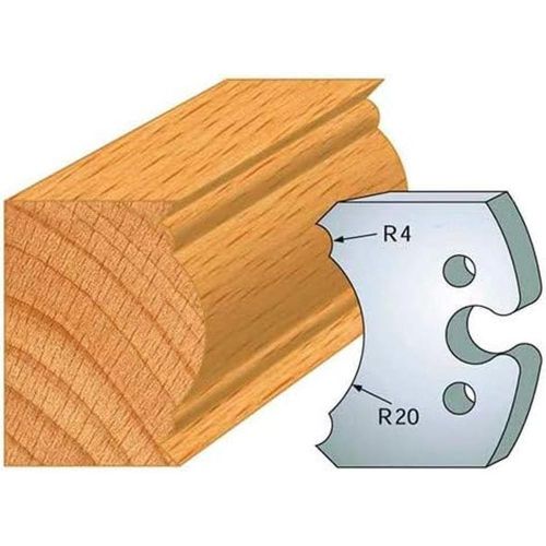 Jeu de 2 Contre-Fers Profilés HT 50mm - N°242 - Résistance et Précision - Outil Indispensable pour Menuiserie - Diamwood Jeu de 2 Contre-Fers Profilés HT 50mm - N°242 - Résistance et Précision - Outil Indispensable pour Menuiserie - Diamwood