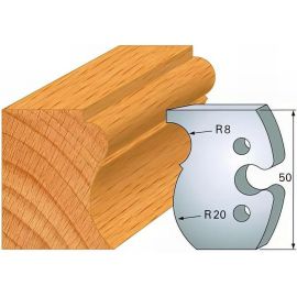 Jeu de 2 Contre-Fers Profilés HT 50mm - N°260 - Résistance et Précision - Outil Indispensable pour Menuiserie - Diamwood Jeu de 2 Contre-Fers Profilés HT 50mm - N°260 - Résistance et Précision - Outil Indispensable pour Menuiserie - Diamwood