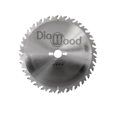 Lame de Scie Circulaire Débit HM D. 400 x Al. 30 x ép. 3.5/2.5 mm x Z28 Anti-Recul pour Bois de Chauffage - Diamwood
