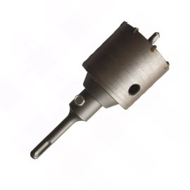 Kit Trépan + Mandrin Carbure de Tungstène SDS+ HT.60 D.45 Béton - Outil de Perçage Précis - Performance Optimale - LEMAN Kit Trépan + Mandrin Carbure de Tungstène SDS+ HT.60 D.45 Béton - Outil de Perçage Précis - Performance Optimale - LEMAN