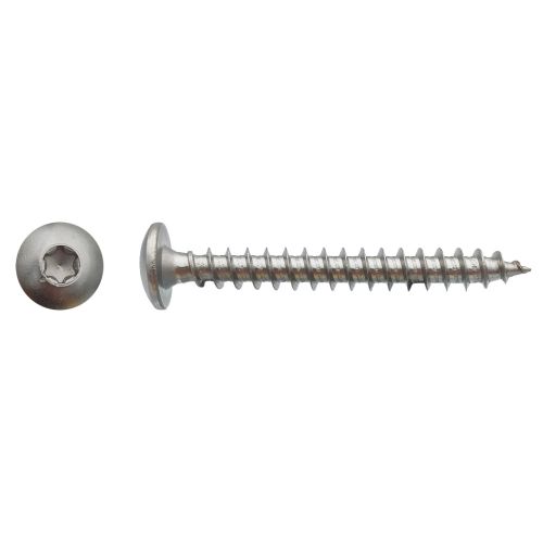 200 Vis Bois pour Penture Torx TX30 7 x 35 mm - Inox A2 - D-Work