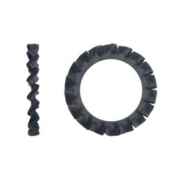 1000 Rondelles Denture Extérieure M4 mm - DIN 6798 A - Brut - D-Work