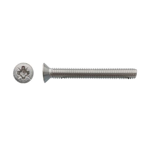 200 Vis à Tête Fraisée PZ 6 x 20 mm – Inox A2, Norme DIN 965 – Résistantes et Durables - LENNIE