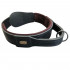 Collier de dressage cuir 50 mm ajustable 48 à 58 cm avec poignée et anneau pour sport canin - 329-BLACK - ABC Sport Klin