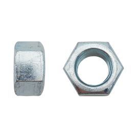 10 Ecrous Hexagonaux HU M30 mm - 4032 - 8 - Zingué blanc - D-Work