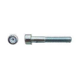 100 Vis CHC 12x45 mm – Acier Zingué Blanc, Norme DIN 912 – Fixation Sécurisée et Durable - LENNIE