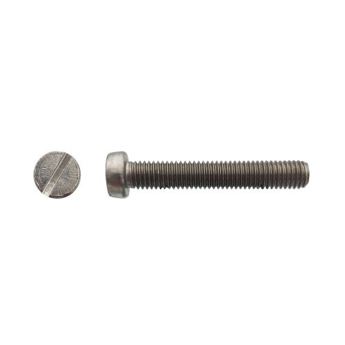 200 Vis à Tête Cylindrique 6x25 mm – Inox A2, Norme DIN 84 – Résistantes et Durables - LENNIE