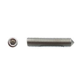 100 Vis HC Bout Pointeau 5 x 35 mm – Inox A2, Norme DIN 914 – Fixation Sécurisée et Durable - LENNIE