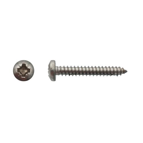 200 Vis Tôle TC Pozi 4.2 x 25.4 mm – Inox A4, Norme DIN 7981 – Résistantes et Anticorrosion - LENNIE