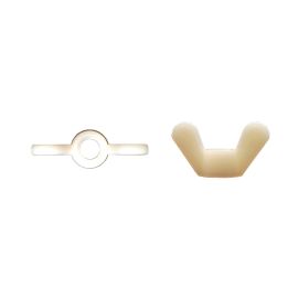 200 Ecrous à Oreilles M4 mm - DIN 315 - Polyamide - D-Work