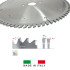 HM circular saw blade D. 250 x Al. 30 x Thk. 3,2/2,2 mm x Z80 TP Neg for Alu/Wood - ALGOR - FIRST ITALIA