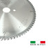 Hoja de sierra circular HM D. 250 x Al. 30 x Thk. 3,2/2,2 mm x Z80 TP Neg para Alu/Madera - ALGOR - FIRST ITALIA