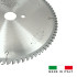 Lame de scie circulaire HM D. 250 x Al. 30 x ép. 3,2/2,2 mm x Z80 TP Neg pour Alu/Bois - ALGOR - FIRST ITALIA