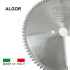 Lame de scie circulaire HM D. 250 x Al. 30 x ép. 3,2/2,2 mm x Z80 TP Neg pour Alu/Bois - ALGOR - FIRST ITALIA