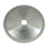 Lame de Scie Circulaire HM D. 216 x Al. 30 x ép. 3,0/2,0 mm x Z60 TP Neg pour Alu/Bois - ALGOR - FIRST ITALIA