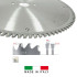 HM Circular Saw Blade D. 300 x Al. 30 x ép. 3,2/2,4 mm x Z96 TP Neg for Alu/Wood - ALGOR - FIRST ITALIA