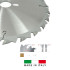 HM Circular Saw Blade D. 250 x Al. 30 x Thickness 3,2/2,2 mm x Z24 Alt + AR for Wood - LYNX - FIRST ITALIA