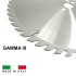 Lama per sega circolare HM D. 350 x Al. 30 x ép. 3,5/2,5 mm x Z54 Alt per legno - GAMMA III - FIRST ITALIA