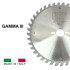 Hoja de sierra circular HM D. 250 x Al. 30 x Espesor 3,2/2,2 mm x Z40 Alt para madera - GAMMA III - FIRST ITALIA