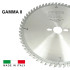 Lama per sega circolare HM D. 250 x Al. 30 x Spessore 3,2/2,2 mm x Z60 Alt per legno - GAMMA II - FIRST ITALIA