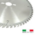 Lama per sega circolare HM D. 250 x Al. 30 x Spessore 3,2/2,2 mm x Z60 Alt per legno - GAMMA II - FIRST ITALIA