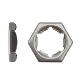 200 Écrous Pal D.6 – Inox A2, Norme DIN 7967 – Résistance et Durabilité - LENNIE