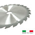 HM Circular Saw Blade D. 160 x Al. 20 x Thickness 2,5/1,6 mm x Z24 Alt for Wood - ELETH I - FIRST ITALIA