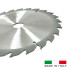 Lama per sega circolare HM D. 160 x Al. 20 x Spessore 2,5/1,6 mm x Z24 Alt per legno - ELETH I - FIRST ITALIA