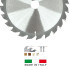 HM Circular Saw Blade D. 160 x Al. 20 x Thickness 2,5/1,6 mm x Z24 Alt for Wood - ELETH I - FIRST ITALIA