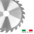 Lama per sega circolare HM D. 180 x Al. 30 x Spessore 2,5/1,6 mm x Z24 Alt per legno - ELETH I - FIRST ITALIA