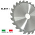 HM Circular Saw Blade D. 180 x Al. 30 x Thickness 2,5/1,6 mm x Z24 Alt for Wood - ELETH I - FIRST ITALIA