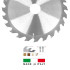 Lama per sega circolare HM D. 180 x Al. 30 x Spessore 2,5/1,6 mm x Z24 Alt per legno - ELETH I - FIRST ITALIA