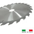 Hoja de sierra circular HM D. 210 x Al. 30 x Espesor 2,8/1,8 mm x Z24 Alt para madera - ELETH I - FIRST ITALIA