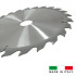 Lama per sega circolare HM D. 210 x Al. 30 x Spessore 2,8/1,8 mm x Z24 Alt per legno - ELETH I - FIRST ITALIA