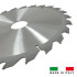 Lama per sega circolare HM D. 190 x Al. 30 x Spessore 2,5/1,6 mm x Z24 Alt per legno - ELETH I - FIRST ITALIA