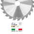 Lame de Scie Circulaire HM D. 190 x Al. 30 x ép. 2,5/1,6 mm x Z24 Alt pour Bois - ELETH I - FIRST ITALIA
