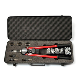 Coffret 150 Écrous à Sertir avec Pince GO6110 - Fixation Rapide et Pratique - D-Work