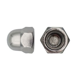 200 Écrous Borgnes M5 – Inox A4, Norme DIN 1587 – Protection et Résistance - LENNIE