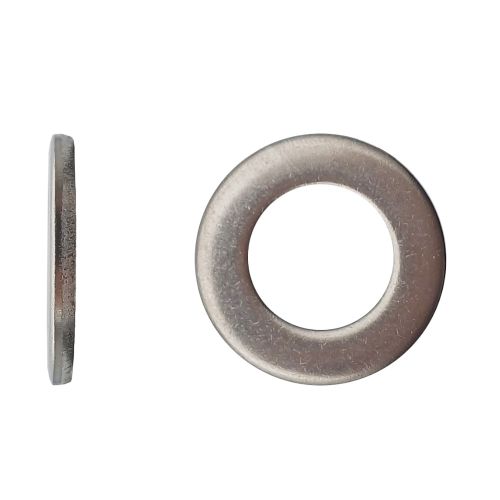 50 Rondelles Plates Etroites M18 mm - NFE 25514 - Inox A4 - D-Work