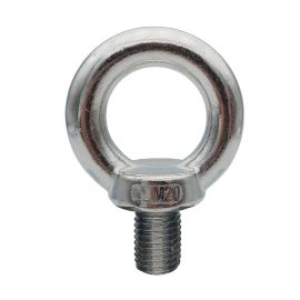 5 Vis à Anneau D. int 40 mm x D. ext 72 mm x M20 mm - DIN 580 - Inox A2 - D-Work